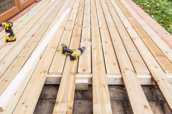 Cost of Damaged Deck Boards Repair in Lancaster