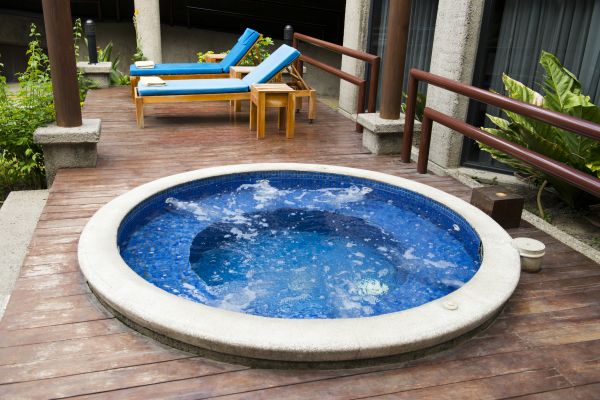 Hot Tub Deck Construction in Lancaster