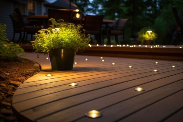 Ground Level Deck Construction in Lancaster